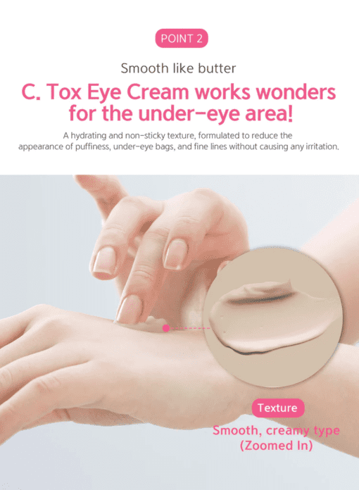 Dr.esthé C. Tox Retinol Eye Cream - Image 8